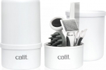 Kassihooldusvahend Catit Short Hair 0005, 6 tk, valge v./hall v.