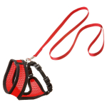 Kassi rakmed koos rihmaga Karlie Flamingo Harms 1031372, 25 cm x 10 mm, must v./punane v.