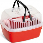 Puur n&auml;rilistele Panama Pet Transporter, 23 cm x 30 cm x 21 cm, punane v.