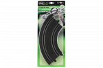 Autoraja pikendus Polistil 1:43 Accessories EVO track Curve Bend piece 4 pcs, must v.
