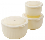 Toidu s&auml;ilitamise konteiner Homla Kerma 853130, 3 l, beež v.