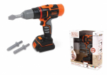 M&auml;nguasi meistri t&ouml;&ouml;riist, puur Smoby Black & Decker Electronic Drill, must v./oranž v.