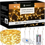 J&otilde;ulutuled Springos CL4020, 2 m, soe valge v., 200 LED