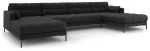 Diivan Micadoni Home Mamaia Panoramic, tumehall v., 383 x 185 cm x 75 cm