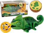 Raadiojuhitav kameeleon Lean Toys 14048, 28 cm, universaalne, roheline