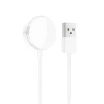 iWear CH3 universaalne USB 1 m toitekaabel Smart Watch 3,5 W juhtmevaba laadija padi valge