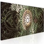 Reproduktsioon Artgeist Emerald Mandala HK6557-DK150, 150 cm x 50 cm
