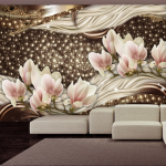 Fototapeet Artgeist Pearls And Magnolias SFT125SAM, 70 cm x 98 cm