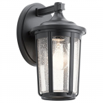 &Otilde;ue seinavalgusti Quintiesse Fairfield, 60W, E27, IP44, must v., 15.2 cm x 27.9 cm