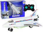Rc lennuk Lean Toys Jet Plane 16174, valge