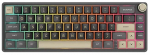 Juhtmega m&auml;nguklaviatuur Royal Kludge RKR65 Brown switch, Inglise (US), hall v.