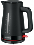 Elektriline veekeetja Bosch MyMoment TWK3M12, 1.7 l, must v.
