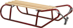 Puidust kelk Enero 1041896, bordoo v./beež v., 100 cm x 40 cm