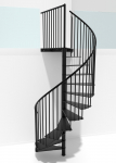 Keerdtrepp Minka Portofino, 120 cm x 300.3 cm