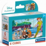 Puidust klotsid Clementoni Disney Classic 40657, 6 tk
