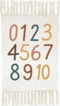 Vaip sise Home Styling Collection Numbers, mitmev&auml;rviline, 90 cm x 60 cm