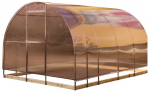 Kasvuhoone Titan Eko Nano, pol&uuml;karbonaat, 4 x 3 m, 4 mm, h&otilde;be v.