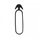 Taimede kinnitusr&otilde;ngad Bradas Anchor Rubber Tie Vmq, 5 cm x 0.4 cm, 5 cm, kumm, must