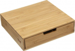 Kohvikapsli korraldaja 5five Simply Smart Drawer, 34.5 cm x 30.5 cm x 8 cm, bambus, pruunikas v.