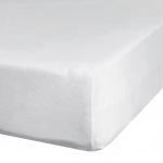 Voodilina Basic, valge v., 200 x 220 cm, kummiga