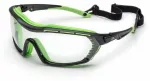 Kaitseprillid Active Gear, must v./roheline v., Universaalne suurus