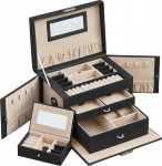 Ehetekarp Leobert JBC121B, 18.2 cm, must v.