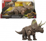 M&auml;ngukujuke Mattel Jurassic World Gigantic Thrashers Eotriceratops JGB93, 35 cm, pruun v.