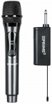 Juhtmevaba mikrofon Prime3 AWM22SG, must v.