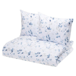 Voodipesukomplekt 4Living Valencia 647725, sinine v./valge v., 50 x 60 cm, 210 x 220 cm, 3 os.