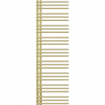 Veek&uuml;tte r&auml;tikuradiator Mexen Neptun, kuldne, 50 cm x 160 cm, 523 W