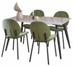 S&ouml;&ouml;gitoa komplekt Wicklow Batis, must v./hall v./roheline v.