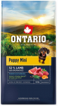 Kuiv koeratoit Ontario Puppy Mini Lamb & Brown Rice, kalkun, 6.5 kg