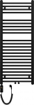 Elektriline r&auml;tikuradiator Mexen Pluton, must, 50 cm x 120 cm, 600 W