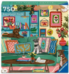 Pusle Ravensburger Art & Soul Happy Place Cozy Place, 50 cm x 50 cm, 750 tk, mitmev&auml;rviline