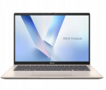 S&uuml;learvuti Asus VivoBook 14 X1407QA, Qualcomm Snapdragon X X1-26-100, 16 GB, 512 GB, 14 ", Qualcomm&reg; Adreno&trade; GPU, kuldne v., EN, Windows 11 home