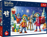 Pusle Trefl Treflix Building A Snowman 14375, 21 cm x 27 cm, 24 tk, mitmev&auml;rviline