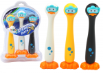 Vannitoa m&auml;nguasjade komplekt, part Lean Toys Catch, mitmev&auml;rviline, 3 tk