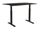 Kirjutuslaud reguleeritava k&otilde;rgusega Sun-Flex EasyDesk Adapt III, must v.