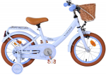 Lisaratastega laste jalgratas, laste Volare Ashley CB PC3, helesinine v., 14"