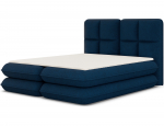 Voodi kahekohaline Tonila Monolith 77, 180 x 200 cm, sinine v., madratsiga, p&otilde;hjalippidega
