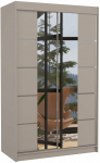 Riidekapp ADRK Genua, ka&scaron;miir v., 58 cm x 120 cm x 200 cm, peegliga