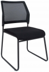 Klienditool Home4you Vico 14549, matt, must v., 59 cm x 45 cm x 84 cm