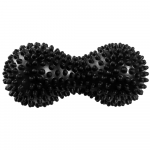 Massaažipall, 17 cm, must v.