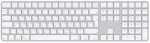 Kahjustatud pakendiga toode. Juhtmevaba arvutiklaviatuur Apple Magic Keyboard With Touch ID MXK73RS/A, EN/RU, valge v.