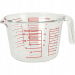 M&otilde;&otilde;tmisn&otilde;u Excellent Houseware Lunu, 1 l, l&auml;bipaistev v.