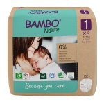 M&auml;hkmed Bambo Nature, 1 suurus, 2 - 4 kg, 22 tk