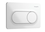 Loputuskasti nupp Hansgrohe iFrame Original S, valge v.
