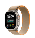 Nutikell Apple Watch Ultra 4 GPS + Cellular 49mm MJAJ4ET/A, natural titaanist korpus koos sand trail loop rihmaga - S/M