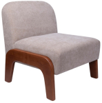 Tugitool Homla Lusento 245734, beež v., 66 cm x 72 cm x 72 cm
