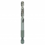 Puur Bosch, metall/alumiinium, hss-g, kuuskant, 6.35 mm x 8 cm